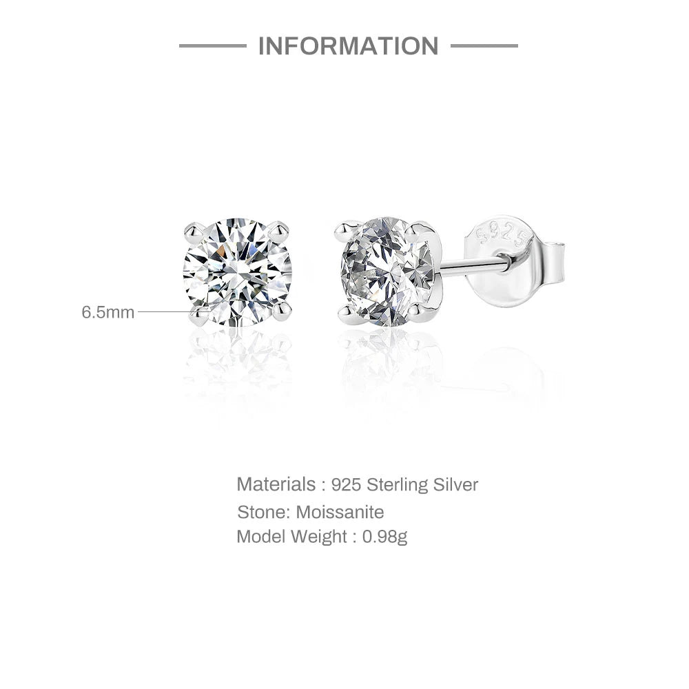 Carat D Color Moissanite Jewelry